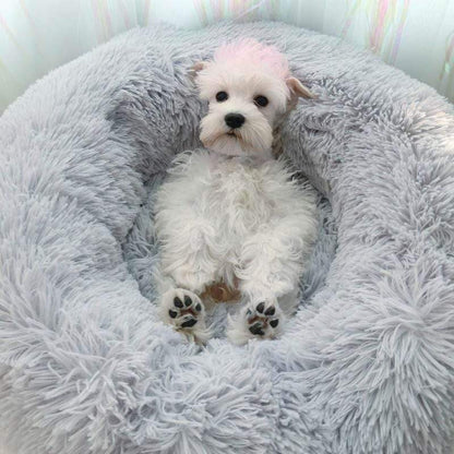 Cozy Dog Bed - Large Size, Machine Washable, Calming Design Mimics Mother’s Fur for Ultimate Comfort and Relaxation-4