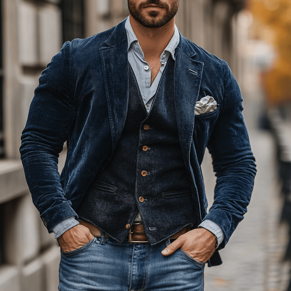 Timeless Classic Blazer and Vest for Any Style