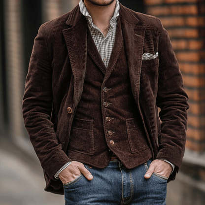 Timeless Classic Blazer and Vest for Any Style