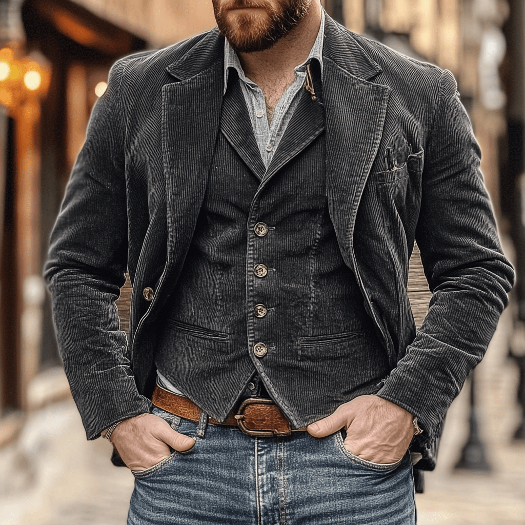 Timeless Classic Blazer and Vest for Any Style
