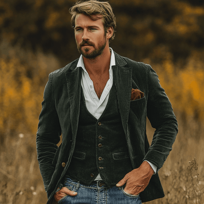 Timeless Classic Blazer and Vest for Any Style