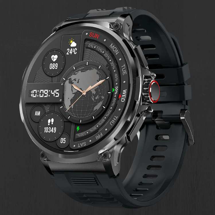 Rugged Fitness Smartwatch - Long Lasting Battery & Health Monitor - Fesara