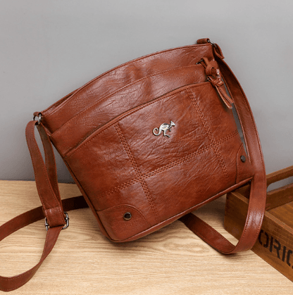 Classic Men's Leather Satchel Bag