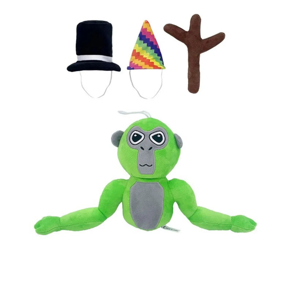 Vibrant Monkey Stuffed Toy