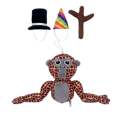 Vibrant Monkey Stuffed Toy