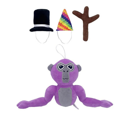 Vibrant Monkey Stuffed Toy