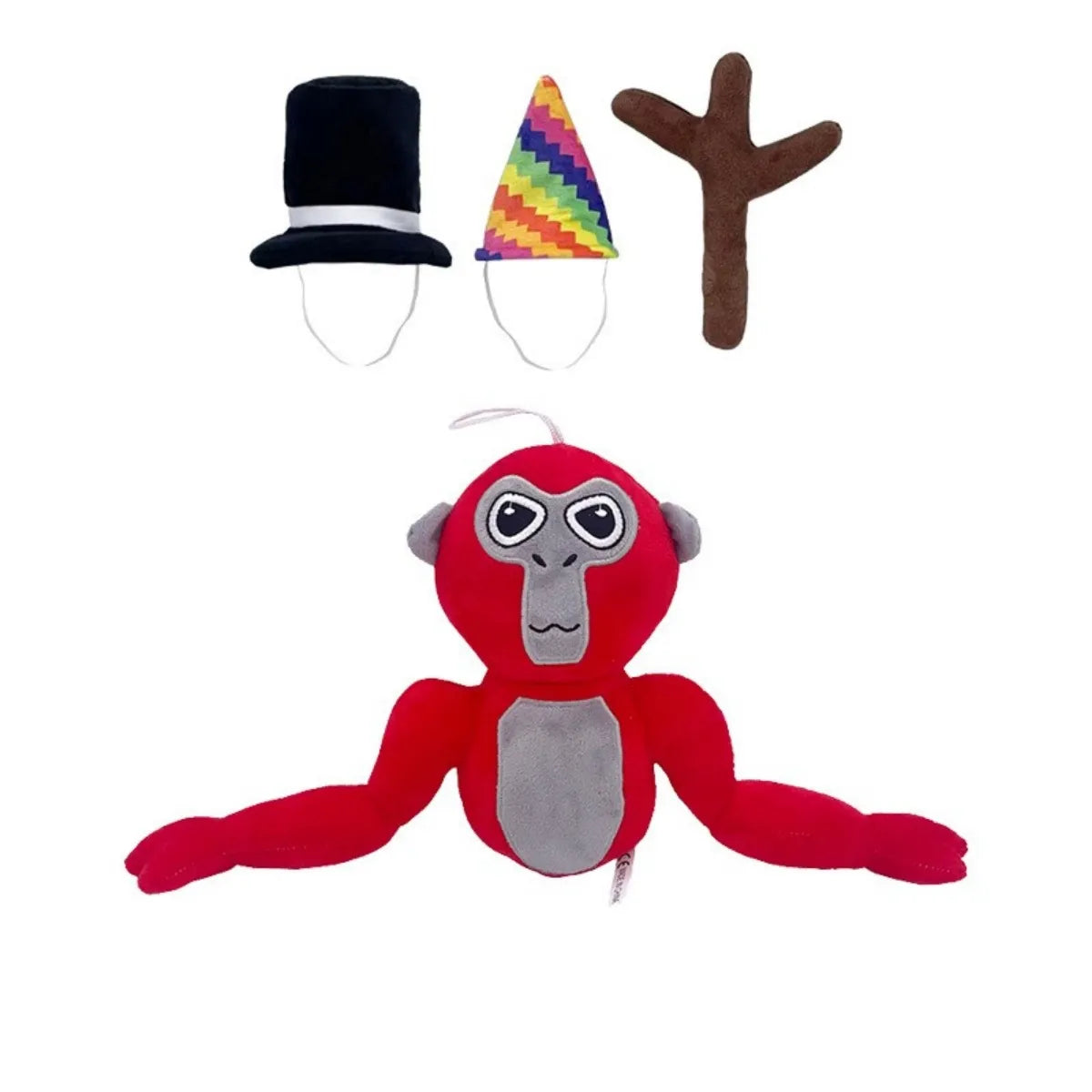 Vibrant Monkey Stuffed Toy