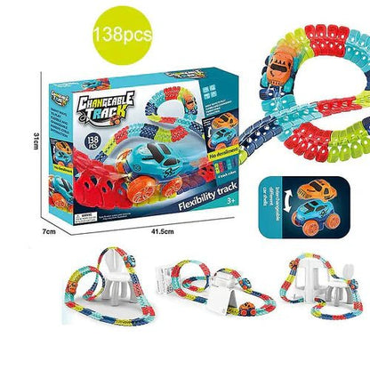 Fun Flexible Car Racing Track Set