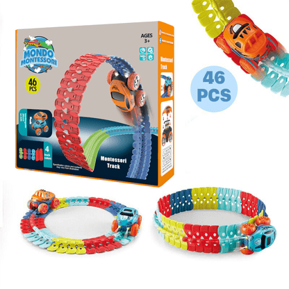 Fun Flexible Car Racing Track Set
