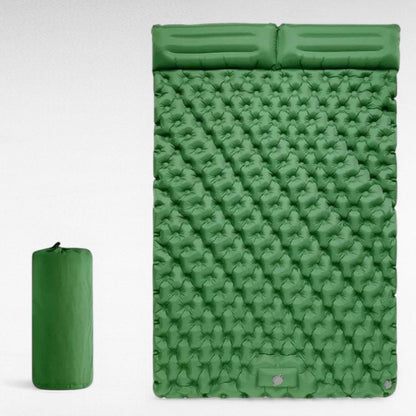 Portable Double Air Bed – Quick Inflate, Compact & Durable - Fesara