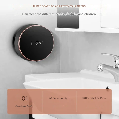 Automatic Touchless Soap Dispenser with LED Screen