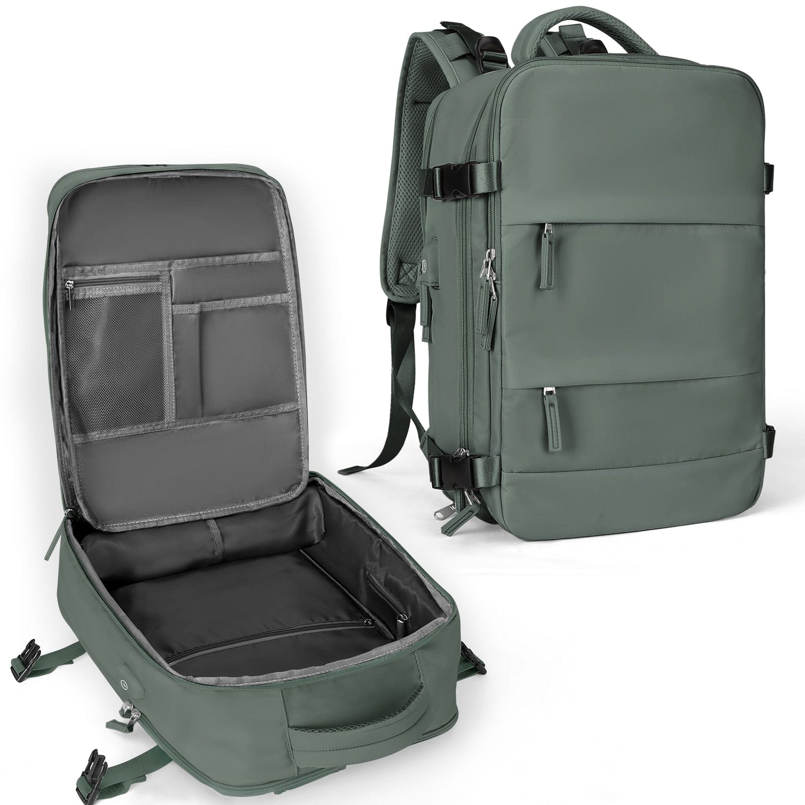 Compact Ryanair Flight Bag - Small Laptop Cabin Backpack - Fesara