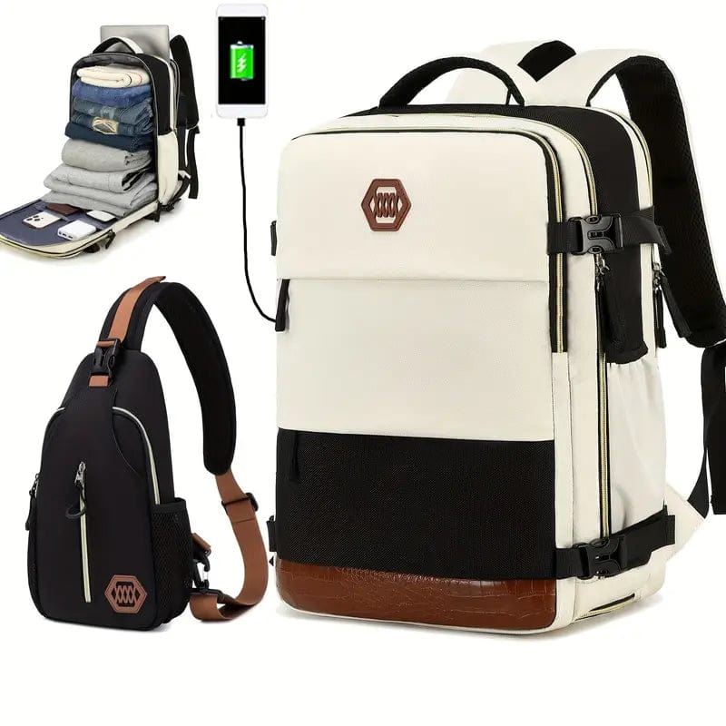 Compact Ryanair Flight Bag - Small Laptop Cabin Backpack