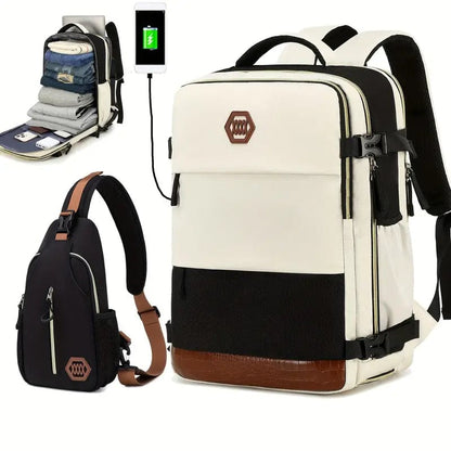 Compact Ryanair Flight Bag - Small Laptop Cabin Backpack