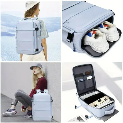 Compact Ryanair Flight Bag - Small Laptop Cabin Backpack