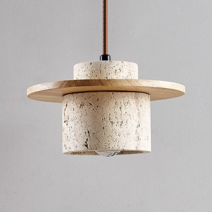 Elegant Stone Pendant Lighting Fixture