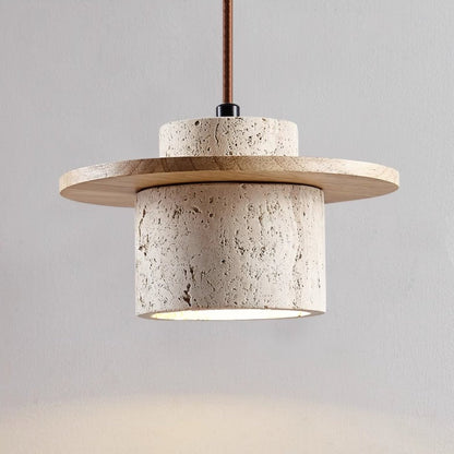 Elegant Stone Pendant Lighting Fixture