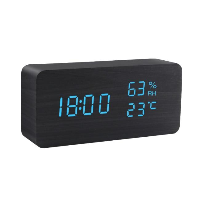 Simple LED Digital Alarm Clock Radio