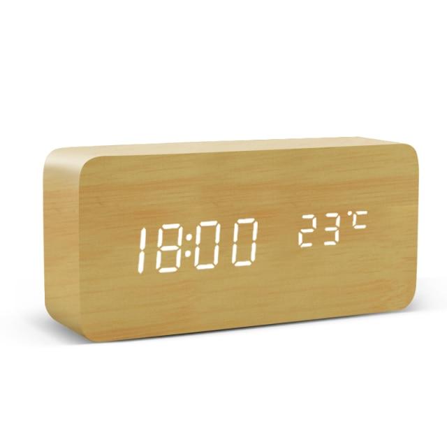 Simple LED Digital Alarm Clock Radio
