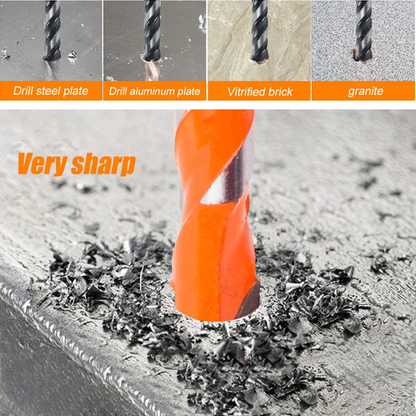 Heavy Duty Triangle Drill Bit Set