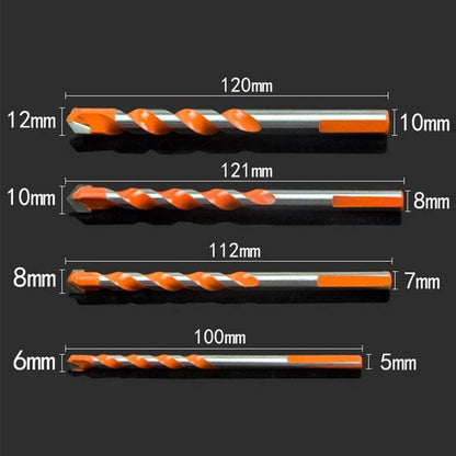 Heavy Duty Triangle Drill Bit Set