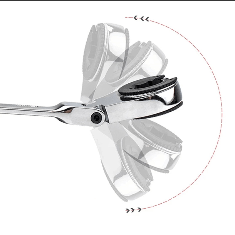 Compact Adjustable Pipe Wrench for Tight Spaces