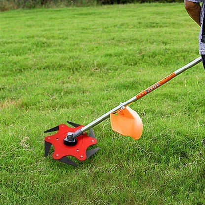 Versatile 6-Blade Lawn Trimmer Attachment - Fesara