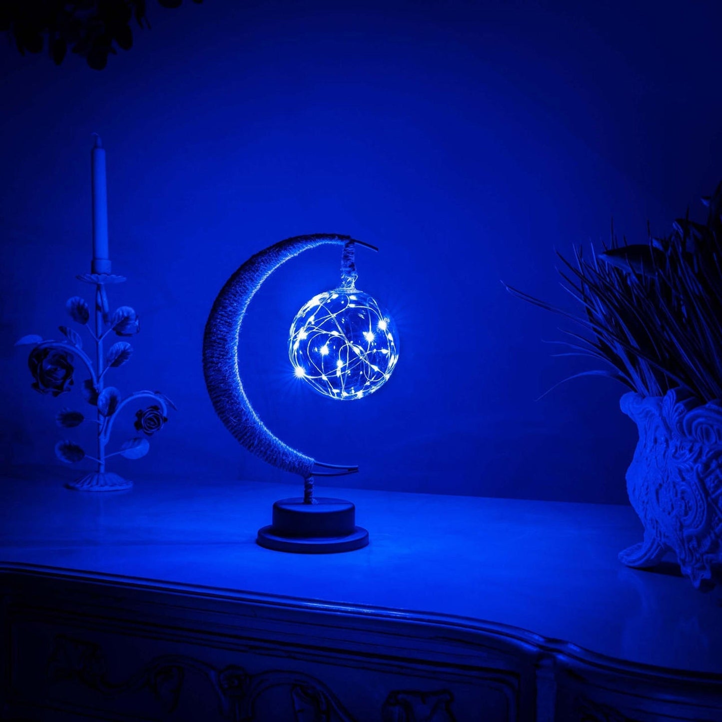 Soft Moonlight Table Lamp Warm Home Lighting