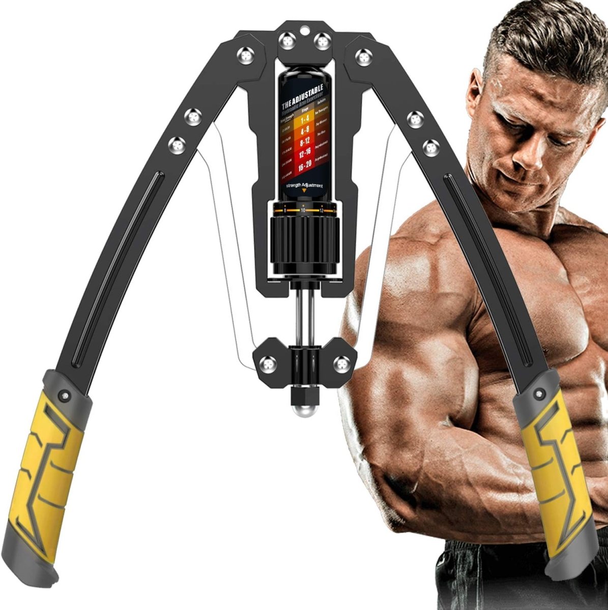 Heavy Duty Adjustable Arm Strength Trainer
