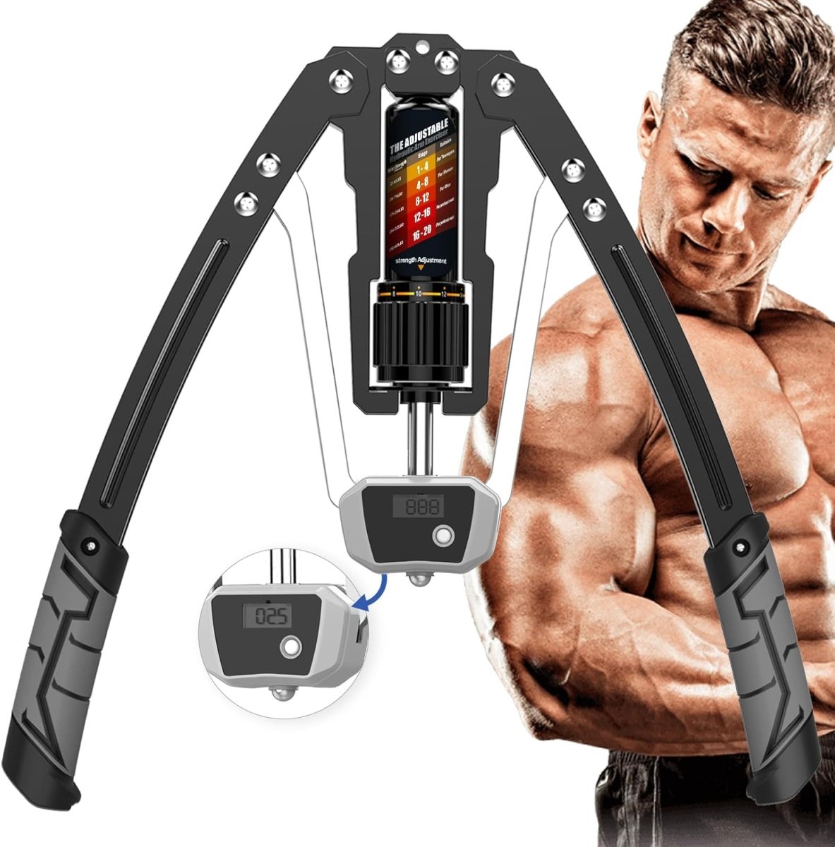 Heavy Duty Adjustable Arm Strength Trainer