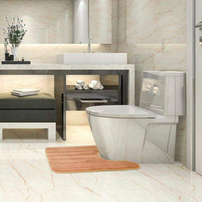 Anti-Slip U-Shaped Bathroom Floor Mat