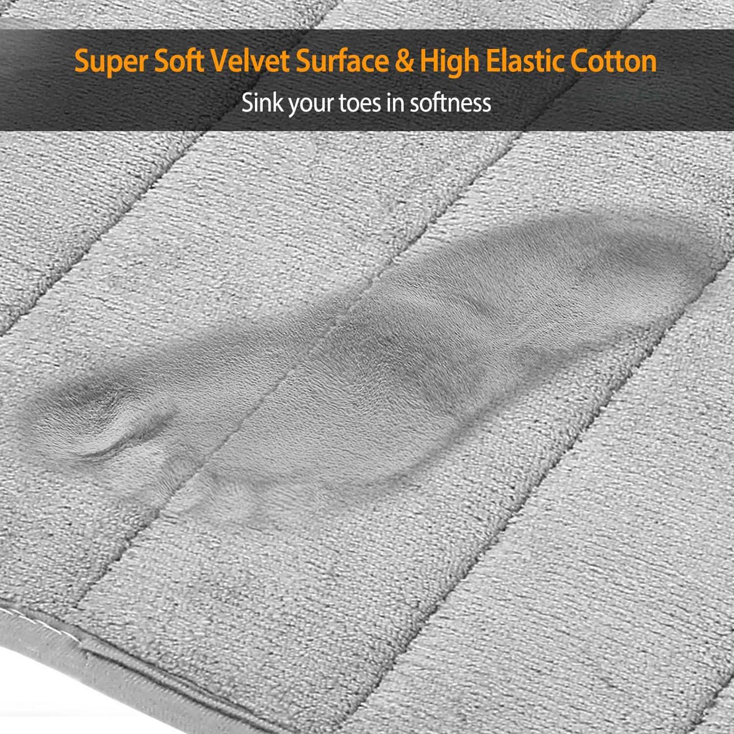 Anti-Slip U-Shaped Bathroom Floor Mat