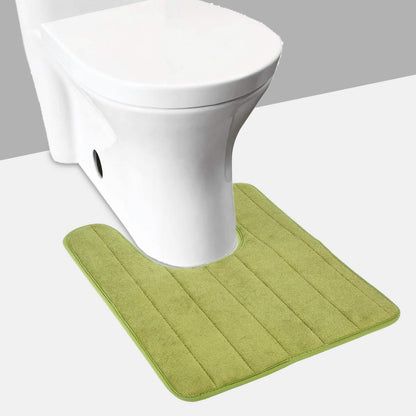 Anti-Slip U-Shaped Bathroom Floor Mat