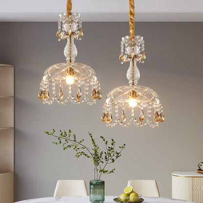 Elegant Crystal Drop Chandelier