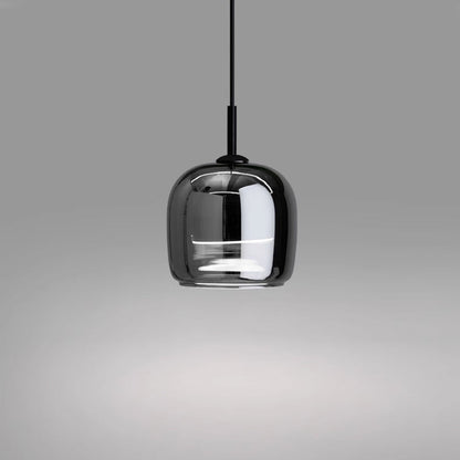 Stylish Black Glass Pendant Lamp
