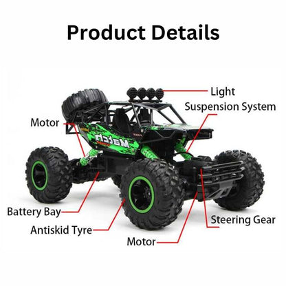 Ultimate 4x4 RC Monster Truck - Remote Control Car - Wild Eye Vision