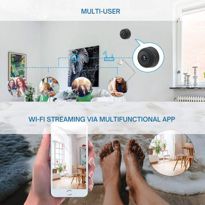 Ultra - Compact HD Security Camera - Mini Camera - Wild Eye Vision