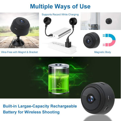 Ultra - Compact HD Security Camera - Mini Camera - Wild Eye Vision