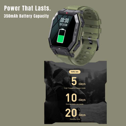 Ultra - Durable Military Smart Watch - Smart Watch - Wild Eye Vision