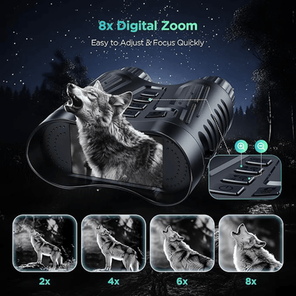 Ultra HD Night Vision IR Binoculars - Night Vision Binoculars - Wild Eye Vision