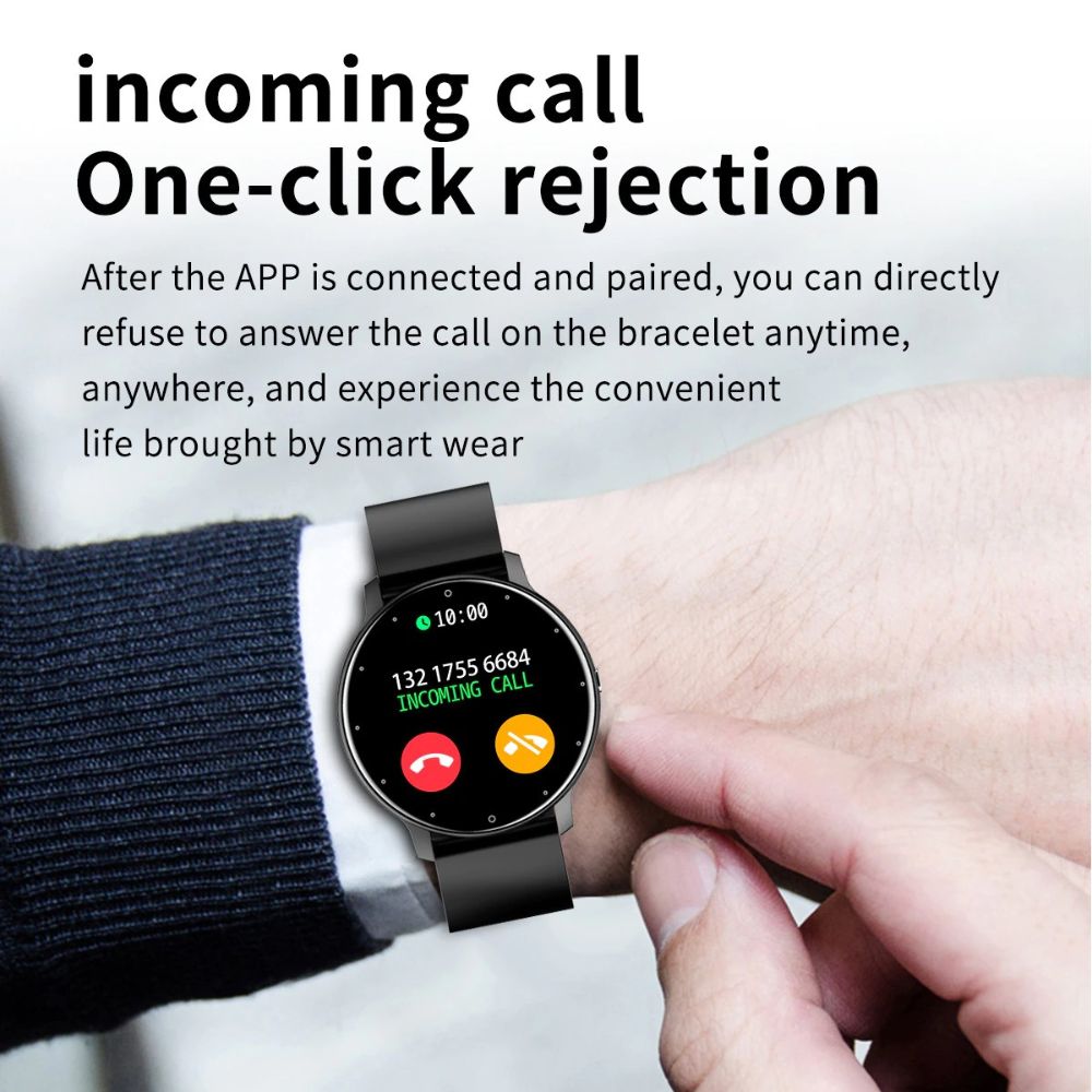 Thin Design Smart Watch - Slim Fit Tracker