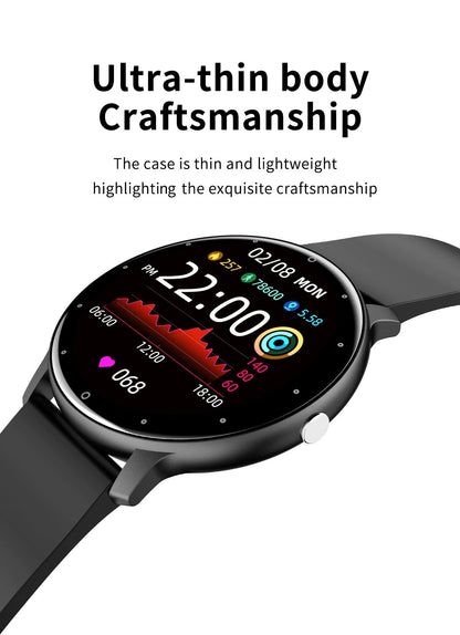 Thin Design Smart Watch - Slim Fit Tracker