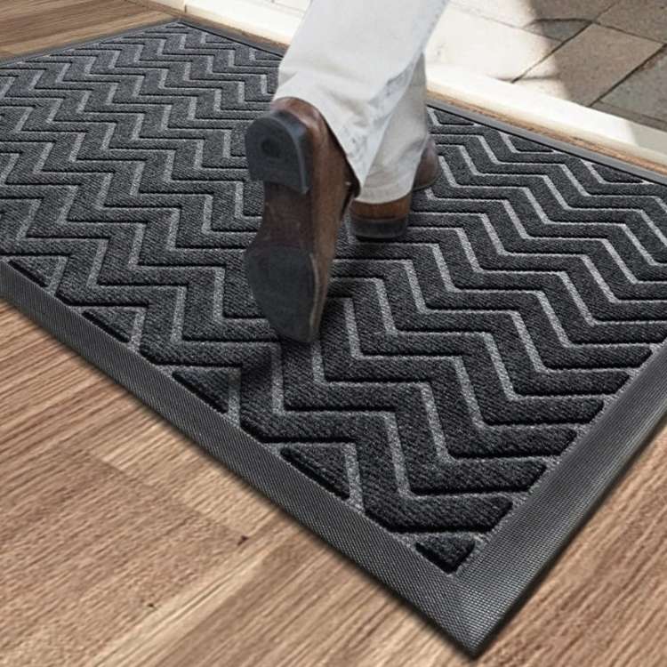 Non Slip Patterned Door Mat - Fesara