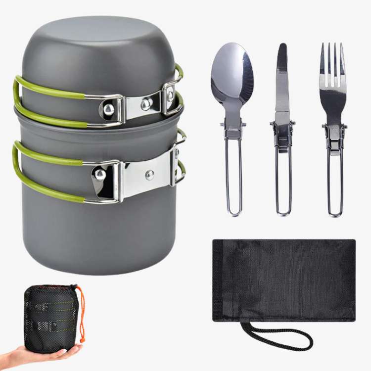 Lightweight Portable Camp Cookware Set - Fesara