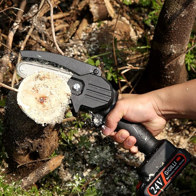 Compact 24V Cordless Mini Chainsaw Kit - Fesara