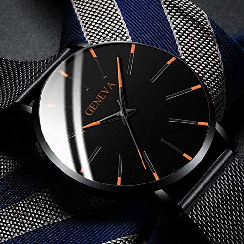 Slim Men's Classic Leather Watch