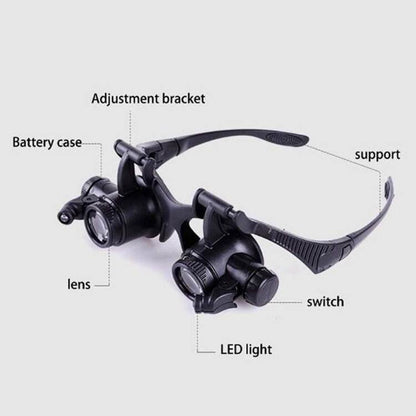 UltraVision Magnifying Glasses With Light - Magnifying Glasses - Wild Eye Vision