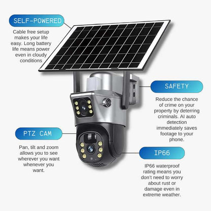 UltraVision Solar Security Camera - Security Camera - Wild Eye Vision