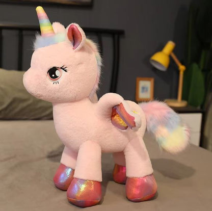 Big Cuddly Unicorn Stuffed Animal Toy