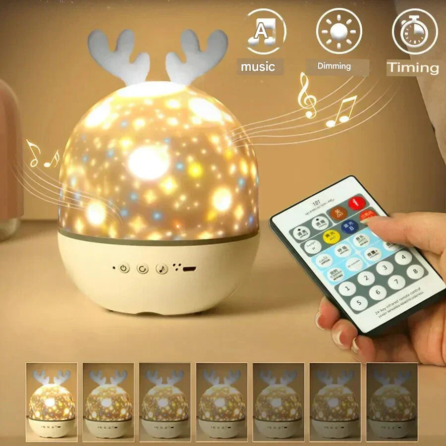 Colorful Kids Night Lamp - Starry Sky Light